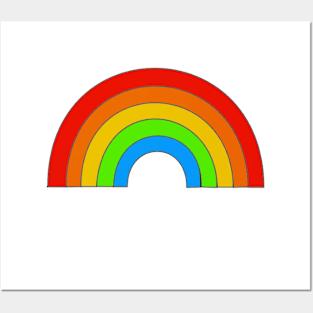 Gay Rainbow Posters and Art